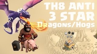 New Town hall( TH8) War Base BOMB TOWER 2017 | Anti 3 Star + Replays Proof| Clash of Clans