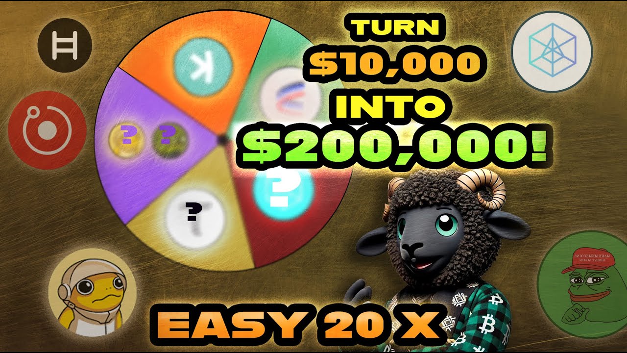 Ultimate $10K Crypto Portfolio for 20x Gains - Mid to High Risk!