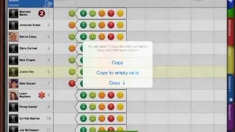 iDoceo - How to import a grade level template
