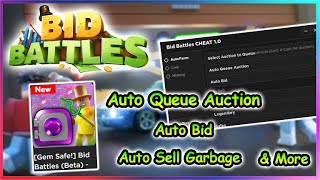 Roblox Bid Battles Script - Auto Queue Auction | Auto Bid | Auto Sell & More 2022
