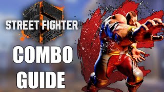 ZANGIEF COMMAND LIST, STREET FIGHTER 6