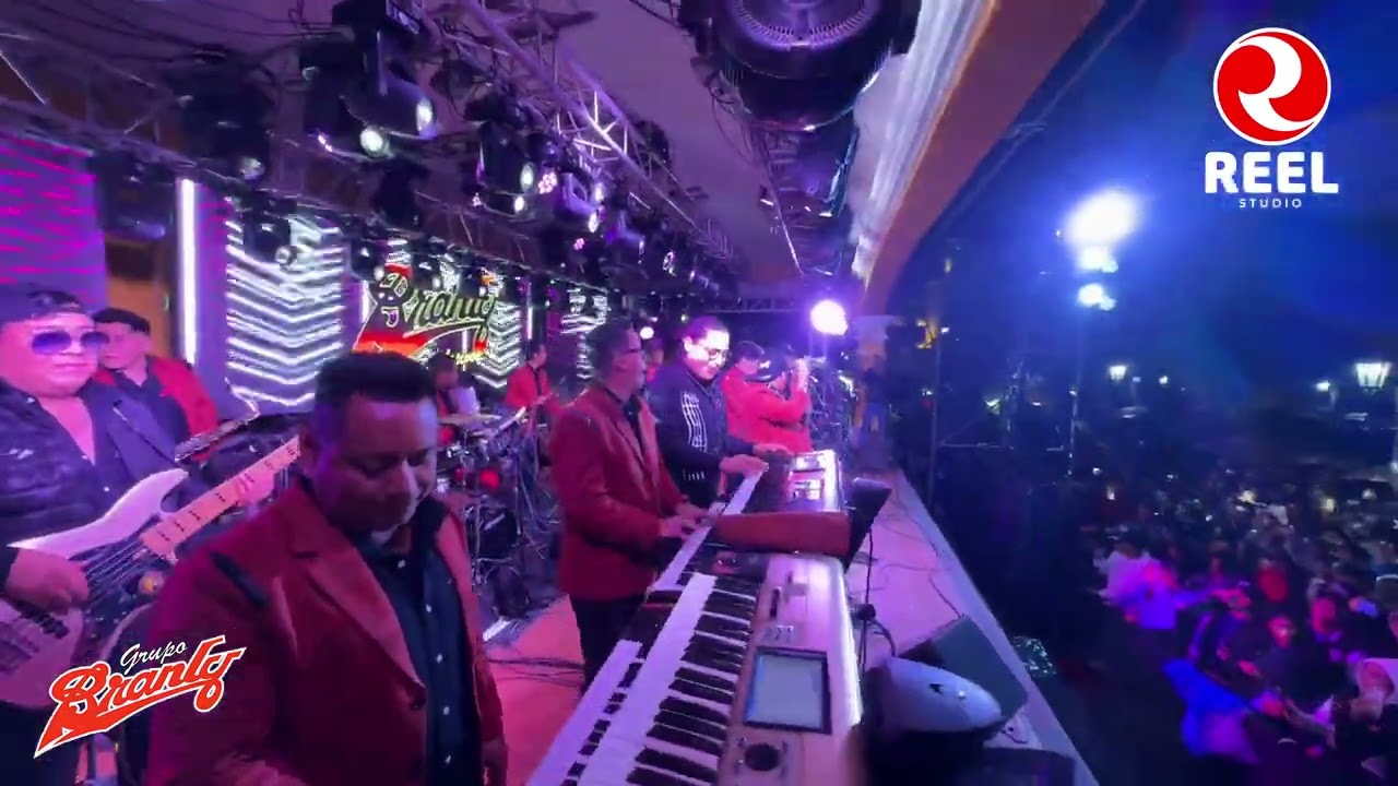 Grupo Branly concierto de feria en San Antonio Aguas Calientes 2024