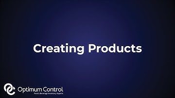 Creating Products | Optimum Control