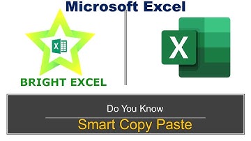 Smart Copy Paste In Excel 2007 To 2016| How To Use Copy Paste With Clipboard in Excel |Bright Excel|
