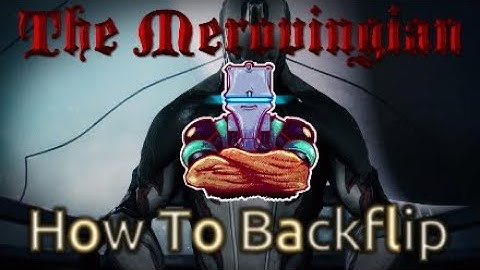 Warframe How To Backflip | How To Backflip in Warframe on PS4 | Warframe®