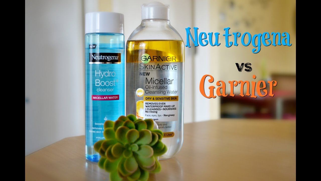 neutrogena hydro boost cleanser micellar water
