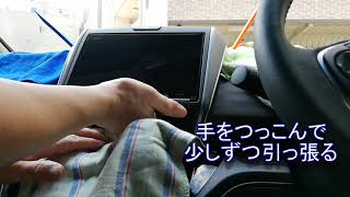 フリードハイブリッド 走行中にナビ操作 TVキット取付