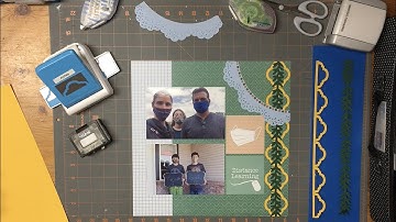 Create a Fun Border Using the Arch Border Frame Punch by Creative Memories