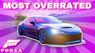 TOP 5 MOST OVERRATED CARS IN FH4!!😳