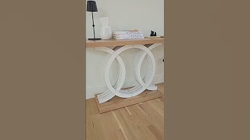 The MUST-HAVE console table!!! #tribesigns #entryway