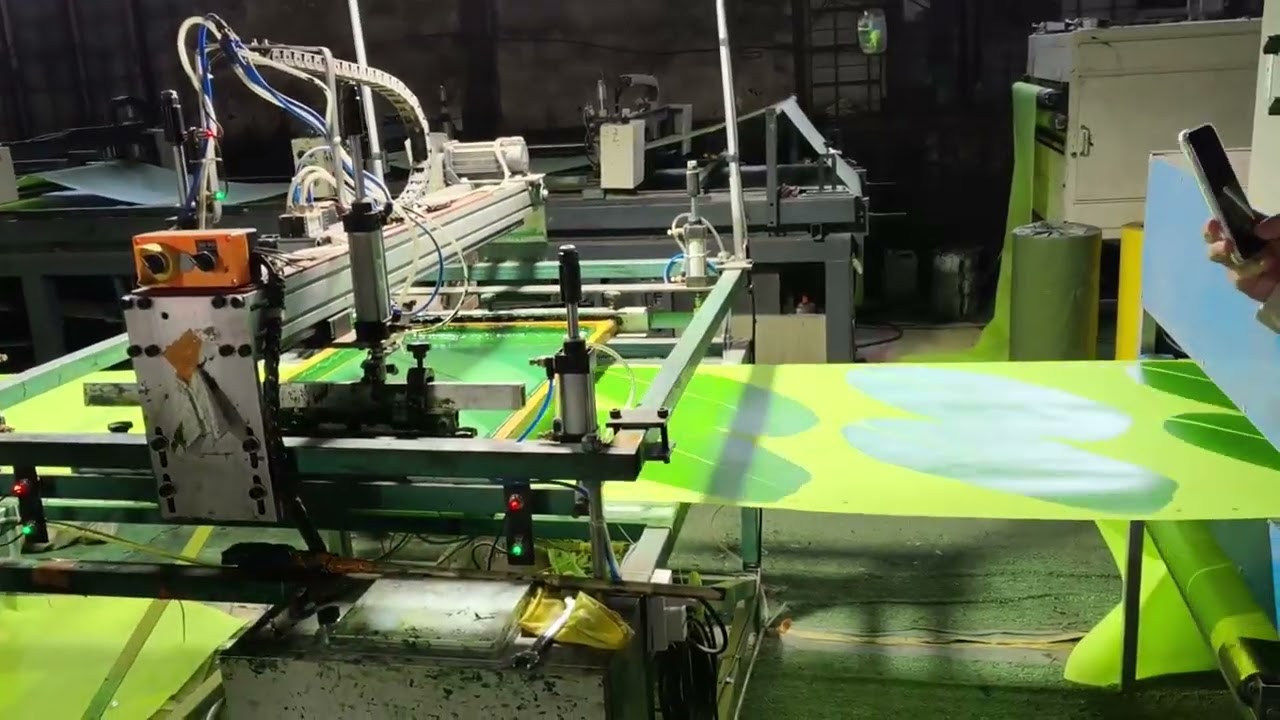 Fully automatic leaf printing process