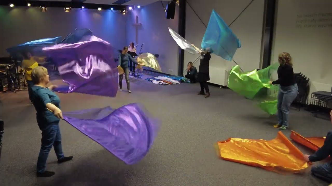 Warsztaty tańca z flagami