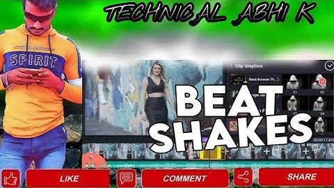 🔥Beat Shake Effect 💥in Kinemaster || Android ios|| #technical_abhi_k