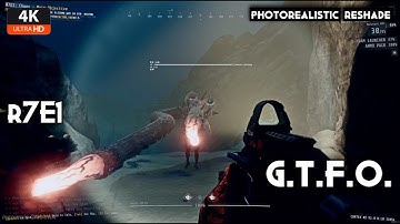 GTFO Rundown R7E1 Chaos Outside Map 4K Brighter Flashlight MOD Gameplay PC %