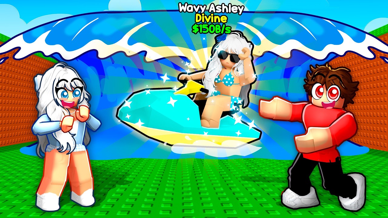 Giving My Crush Her Own Brainrot In Escape Tsunami For Brainrots...