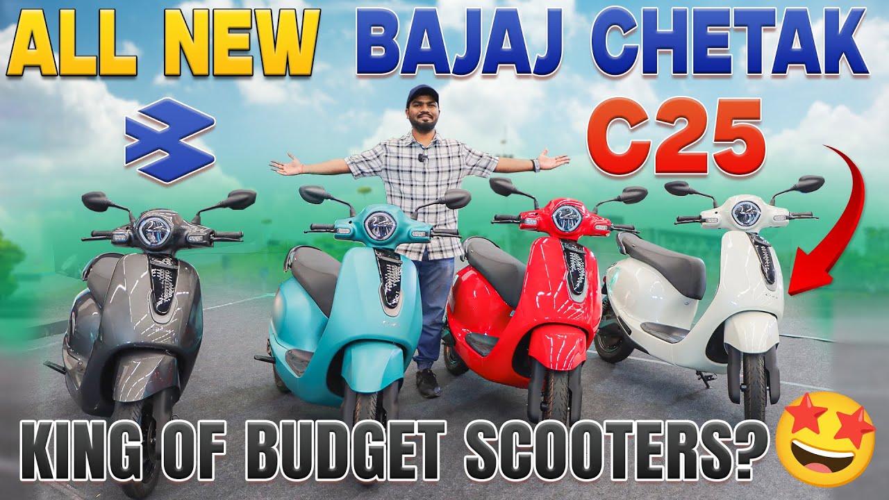 BAJAJ CHETAK C25 REVIEW🤩 | King Of Budget Scooters? | Electric Vehicles India