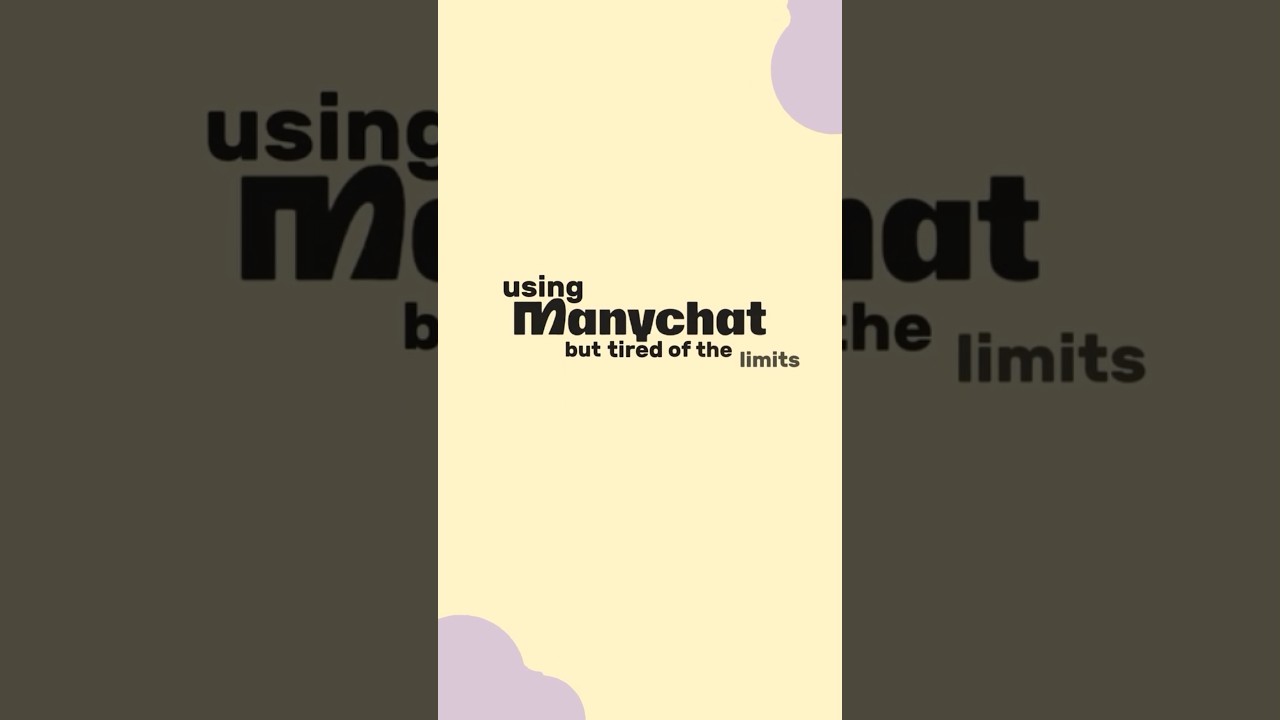Free Alternative of ManyChat and other automation tool 