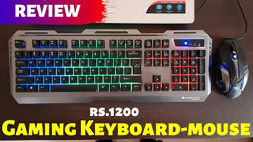 Zebronics Transformer Gaming Multimedia USB Keyboard and Mouse Combo Review & Unboxing