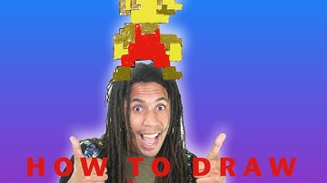 How to Draw 8 bit Mario