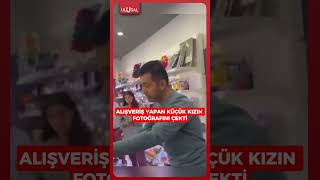 Burdurda Bir Şahıs, Kırtasiye Dükkanında Alışveriş Yapan Kızın Fotoğrafını Çekti