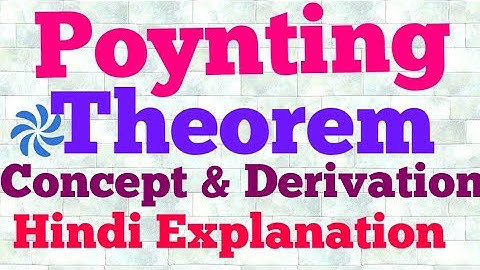 Poynting theorem (no)