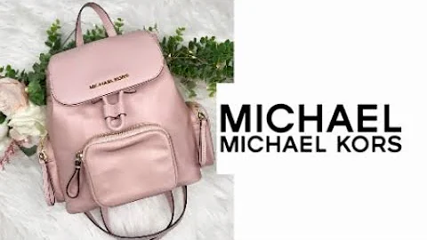 MICHAEL KORS ABBEY MD CARGO BACKPACK | WHAT FITS INSIDE | SUMMER EDITION 2020