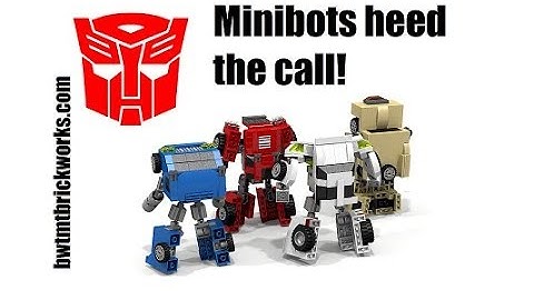 Transformers G1 Minibot  MOCS by BWTMT Brickworks