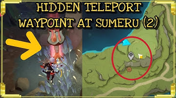 Vissudha Field Waypoint, Hidden Teleport Waypoint | [Genshin Impact Guide]