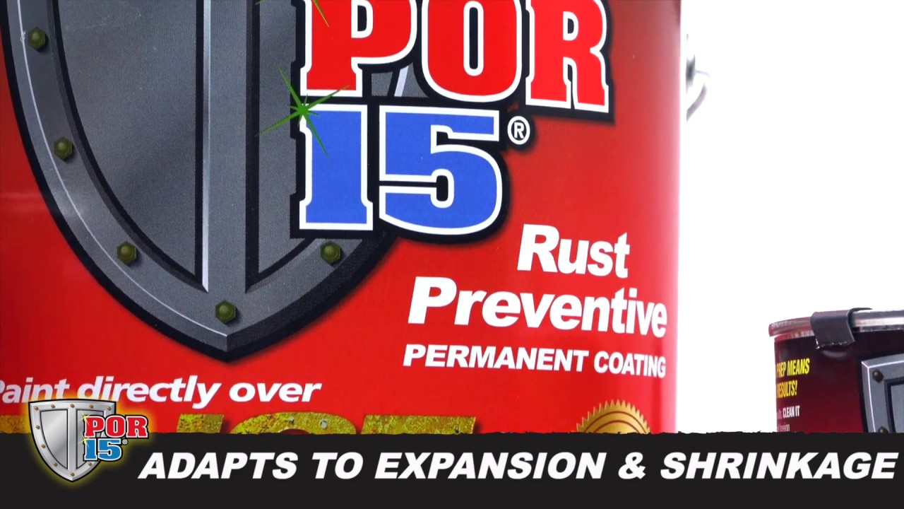 POR-15® Rust Preventive Paint - Semi-Gloss Black, Gal - TP Tools