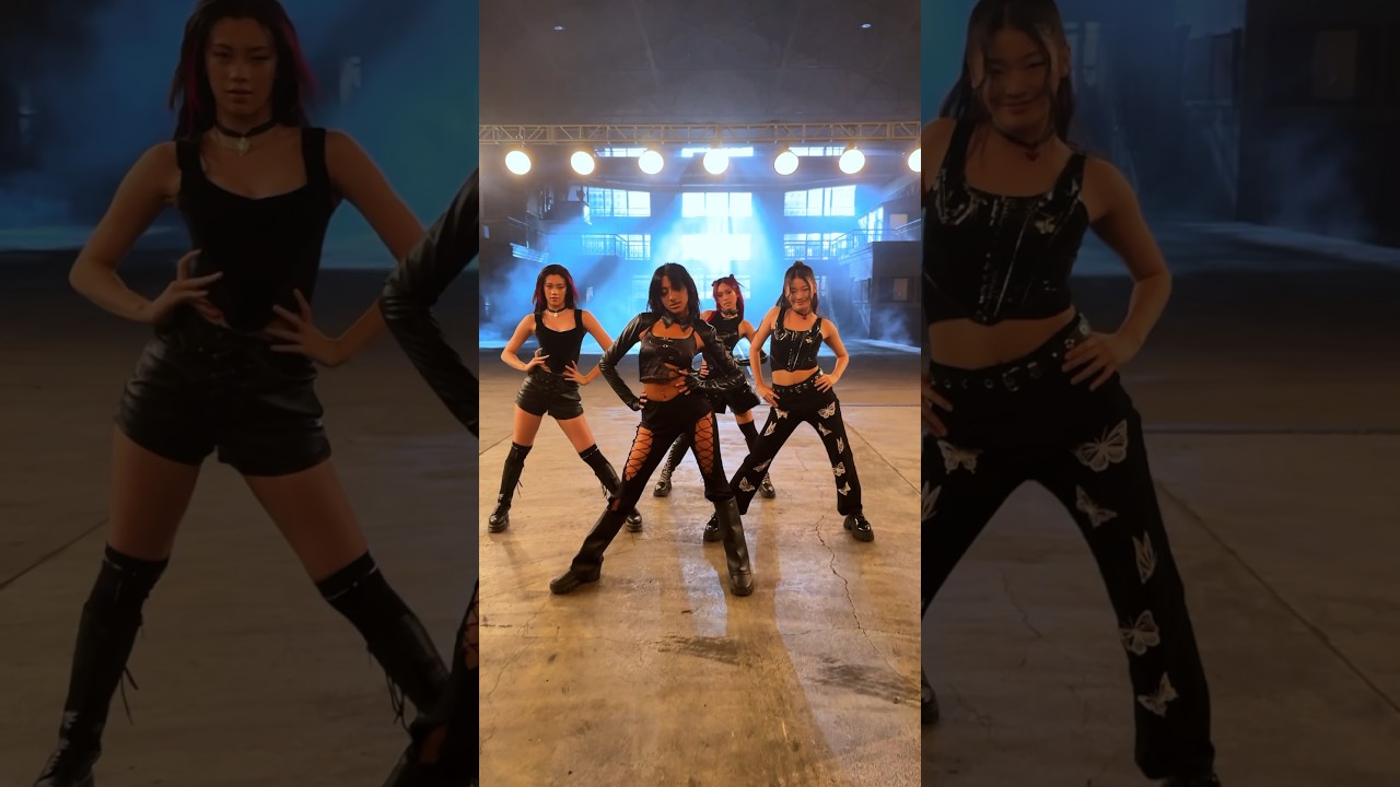 The girls are feeling Confident. ✨  #DREAMACADEMYHQ #HYBE #GEFFEN #드림아카데미 #르세라핌