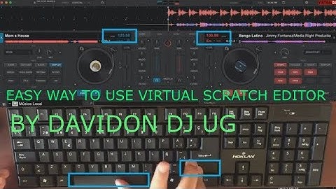 Easy way to use virtual dj 2018 scratch editor how to set keyboard shortcut key for scratch editor.