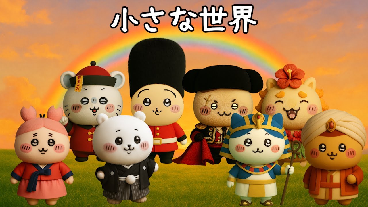ちいかわ】ハチワレ／小さな世界 - YouTube