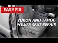 ✨ GMC POWER SEAT WON’T LIFT REPAIR- -DIY ✨