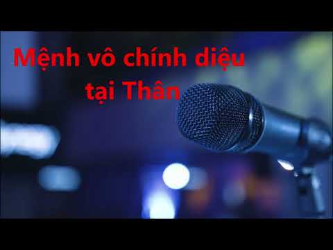 Video Mệnh vô chính diệu tại thân - youtube