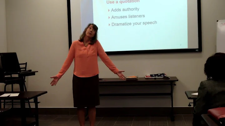 Diane Diamantis: Concluding Your Speech