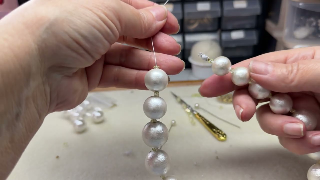 Японский жемчуг и алмазное стекло #ЕкатеринаНауман#