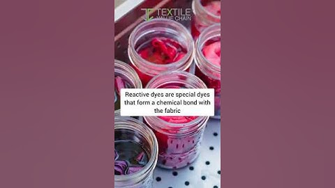 What Are Reactive Dyes? | The Science Behind Long-Lasting Fabric Colors 🧵✨ #dye #aciddyes #colors