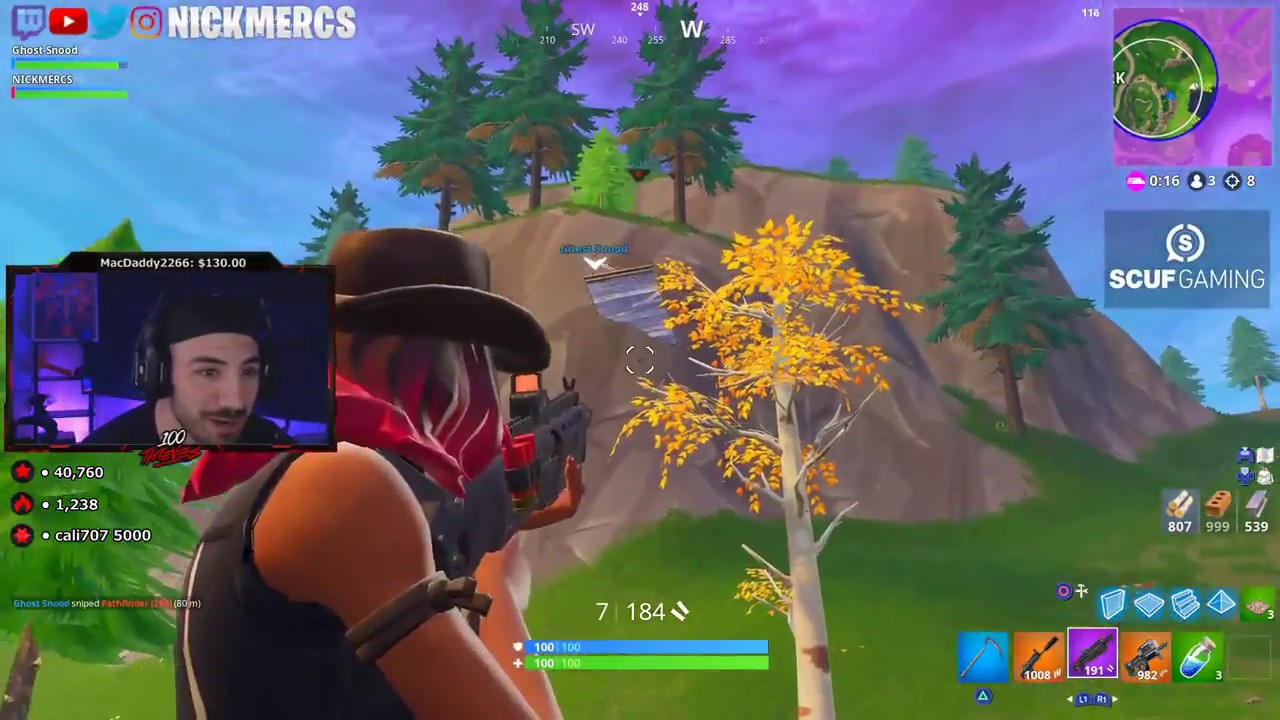 TFUE SNIPES CLOAK IN FALL SKIRMISH! VIVID 200 IQ! Fortnite Battle Royale BEST Clips Daily #1