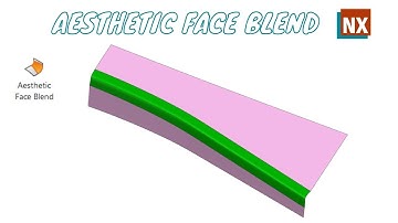 Aesthetic Face Blend | Aesthetic Face Blend in NX | Siemens NX | Studio Surface |