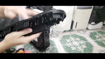Hướng dẫn tháo máy lọc không khí và vệ sinh sharp tháp kc-h50