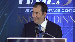 Dinner Chairman Aaron Wolfson Opening and into to Wolowitz Tribute