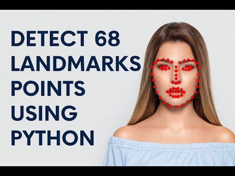 68 Facial Landmarks Detection | dlib & OpenCV Tutorial