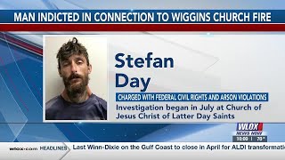Man Indicted For Allegedly Vandalizing, Setting Fire To A Wiggins Church