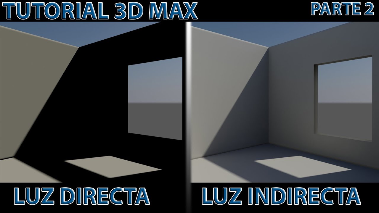 Tutorial iluminación indirecta con Mental Ray / 3d Max 2013