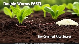 The Forgotten Crushed Rice Trick Doubles Worms Fast And Supercharges Your Soil