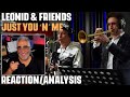 Just you n me chicago cover by leonid  friends reactionanalysis by musicianproducer