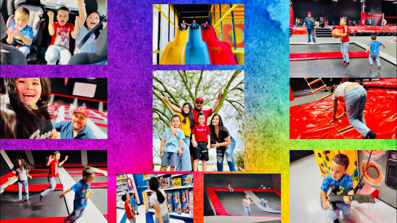 TAKING OUR KIDS TO FLIP N OUT XTREME IN LAS VEGAS | SUPER FUN DAY ...