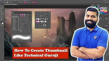 How To Create Thumbnails Like Technical Guruji - thumbnail like technical guruji