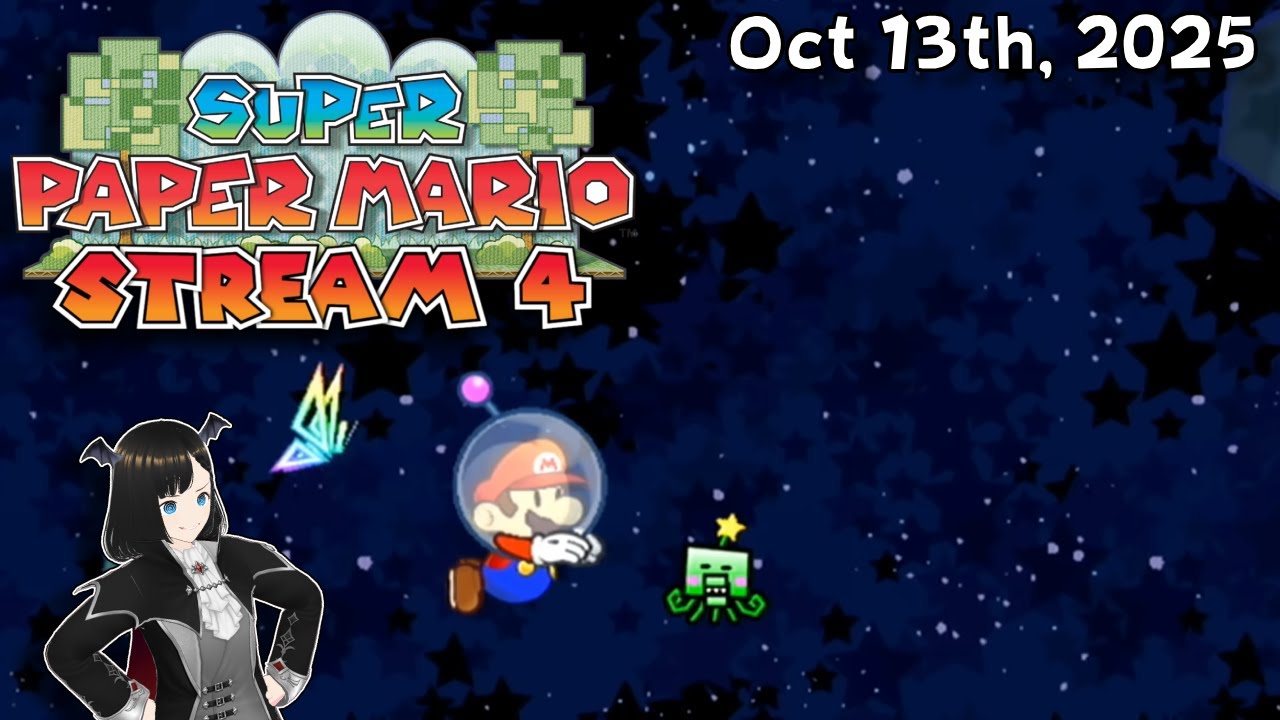 10.13.2025 - Super Paper Mario [STREAM 4] FULL VOD - YouTube