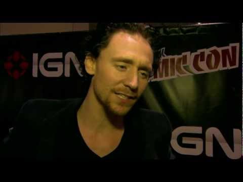 Comic Con: Tom Hiddleston (Loki) - Os Vingadores: The Avengers